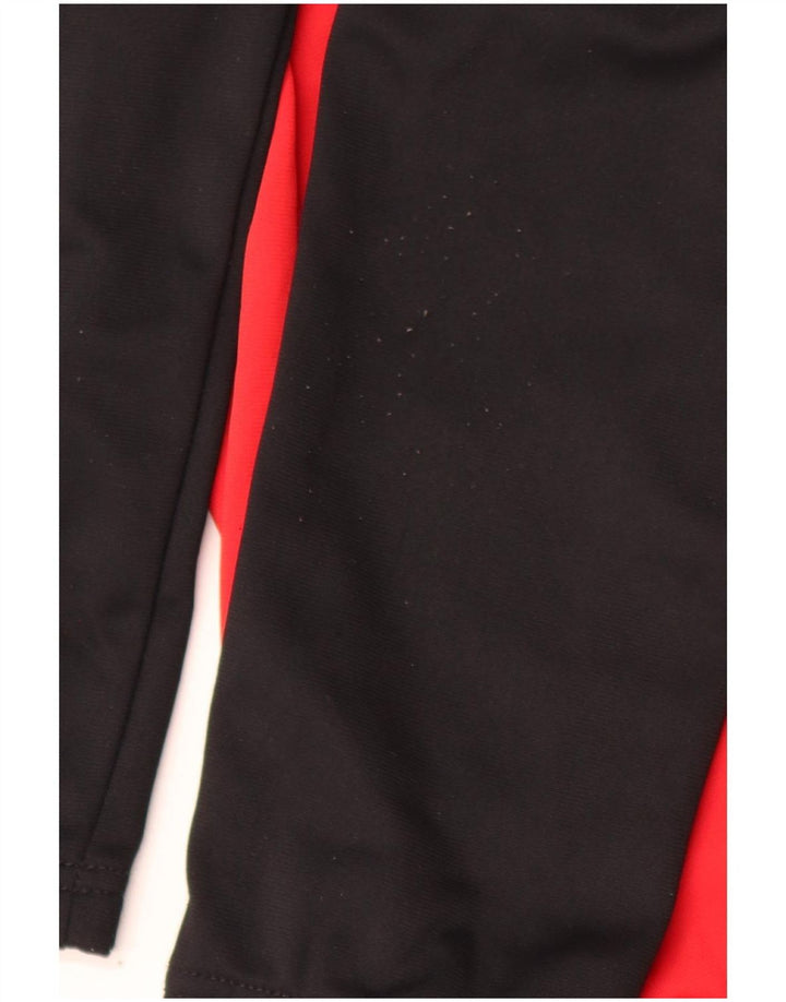 Спортивный костюм Nike для мальчиков, верхняя куртка 13–14 лет, XL, красный полиэстер с цветными блоками