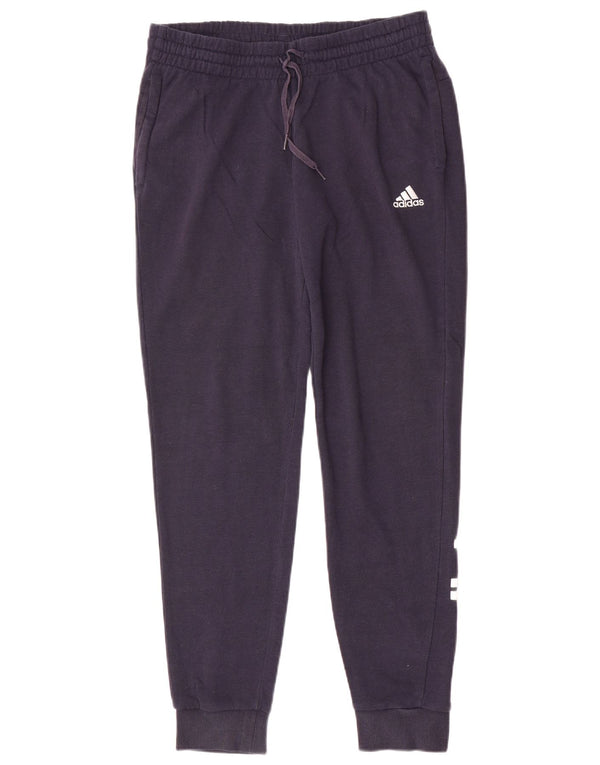 Женские спортивные брюки Adidas с графическим рисунком, джоггеры, Великобритания, 12/14, средние, темно-синие