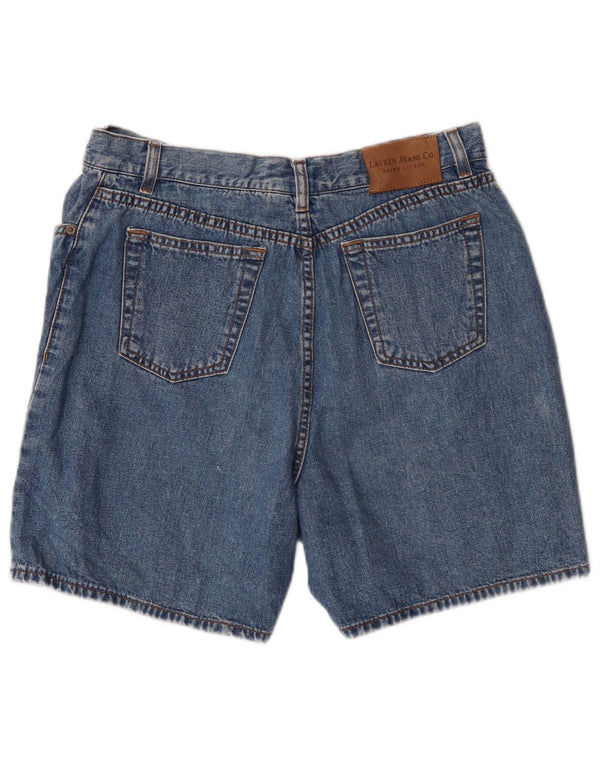 Женские джинсовые шорты Ralph Lauren для миниатюрных размеров, размер США 12, большой размер W30, синий хлопок