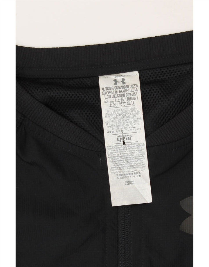 Мужская дождевик Umbro UK 42 XL, черный полиэстер