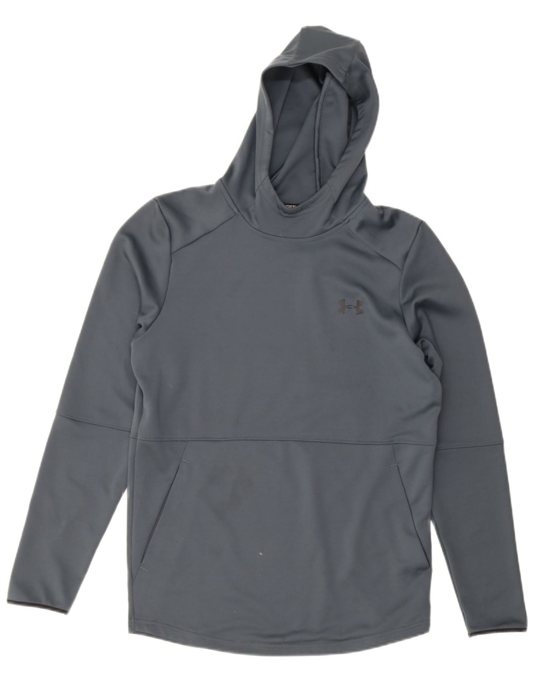 Мужской джемпер с капюшоном Under Armour, маленький серый, полиэстер