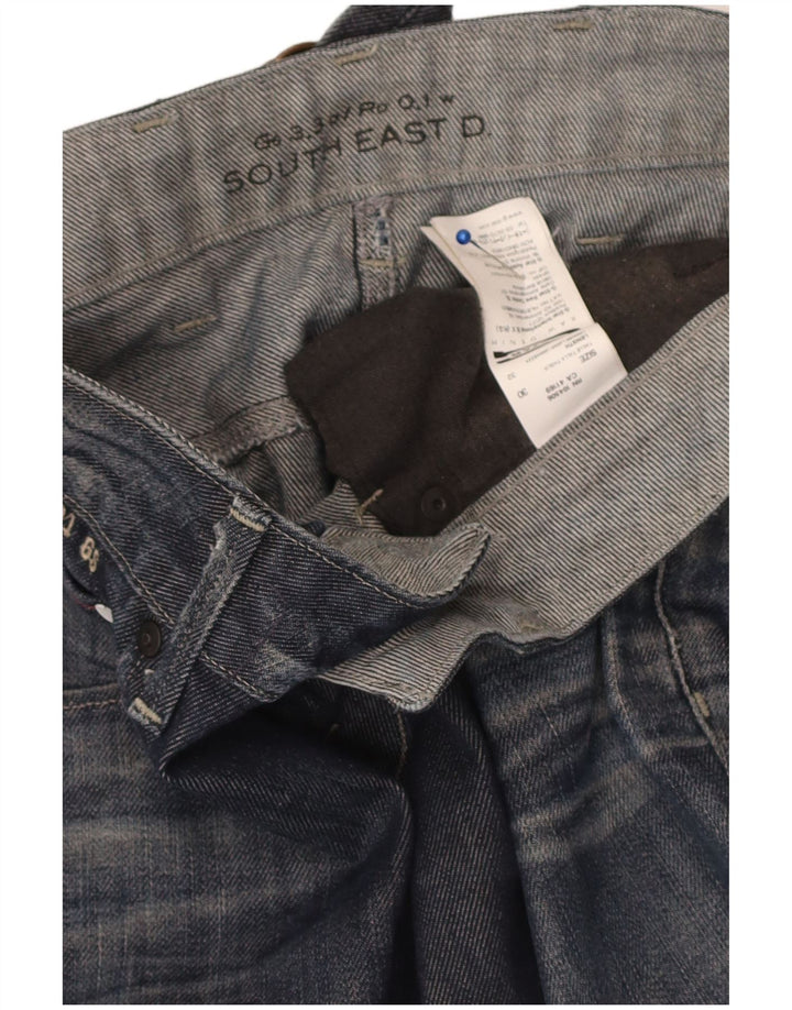 Женские прямые джинсы G-Star W30 L32 Темно-синие, хлопок