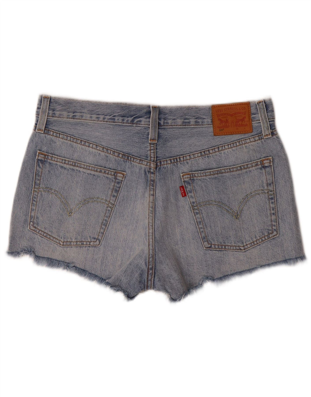 Женские джинсовые шорты Levi's 501 W31, средний синий, хлопок
