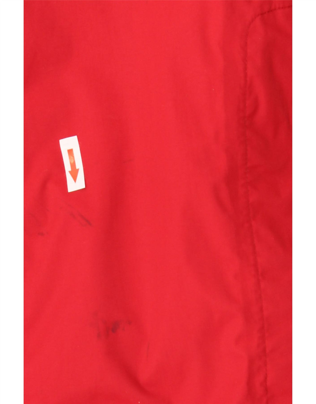 Мужская дождевик Jack Wolfskin UK 48 2XL красный полиамид с цветными блоками