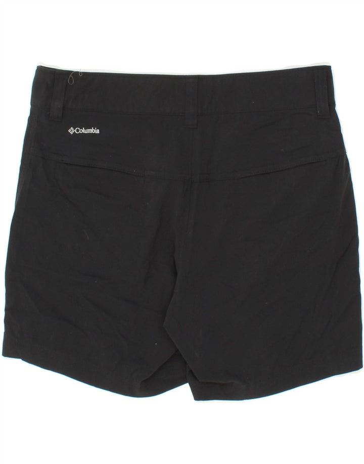 COLUMBIA Womens Omni-Shield Chino Shorts US 6 Medium W30 Black Nylon Vintage Columbia and Second-Hand Columbia from Messina Hembry 