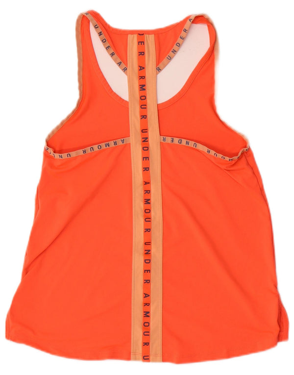 Женский жилет с графическим рисунком Under Armour Heat Gear UK 6 XS оранжевый цветных блоков