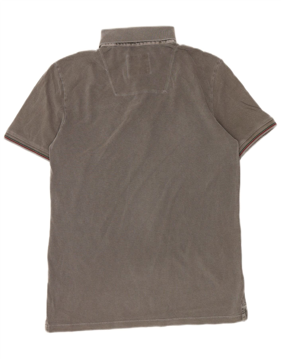 Мужская рубашка-поло Aeronautica Militare среднего серого цвета