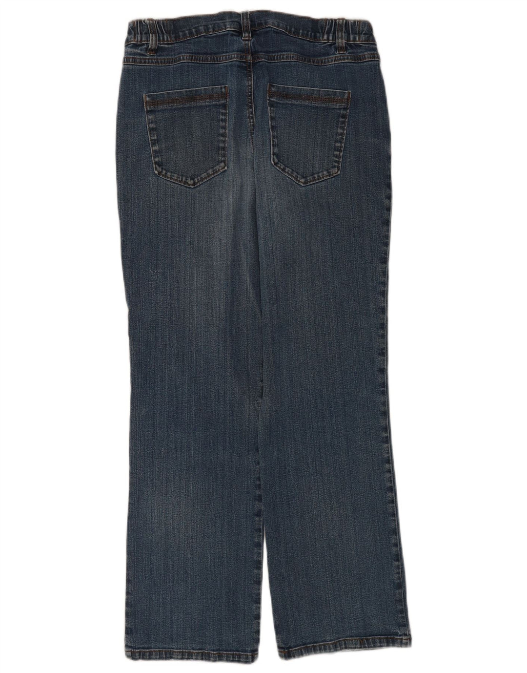 Женские прямые джинсы Marks & Spencer UK 14, средние W34 L28, синие, хлопок