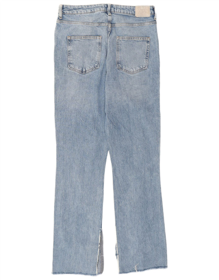 Женские прямые джинсы Zara EU 40 Medium W30 L30 синие