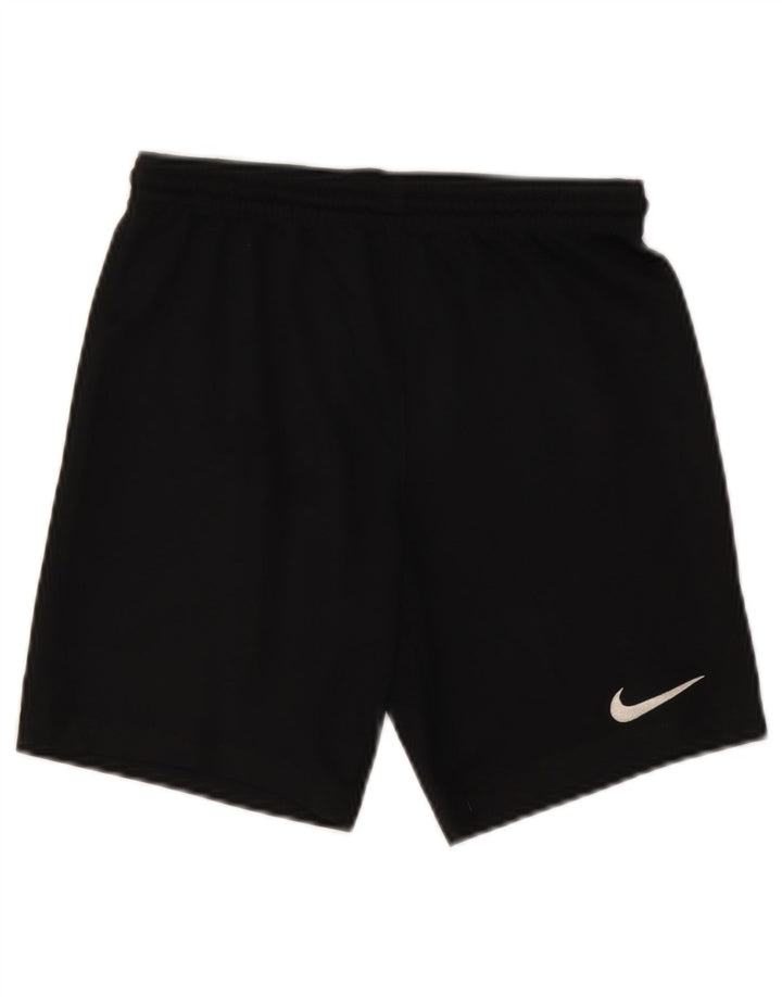 Спортивные шорты Nike для мальчиков Dri Fit 10–11 лет, средний черный, полиэстер