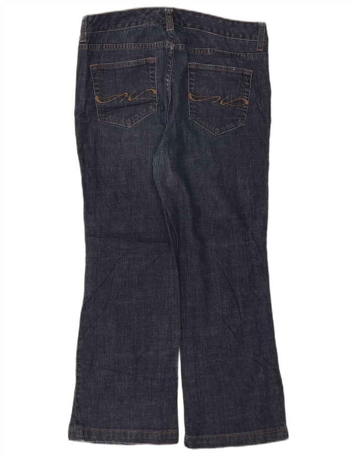 TOMMY HILFIGER Женские джинсы Bootcut США 6 Средний W30 L26 Темно-синий хлопок