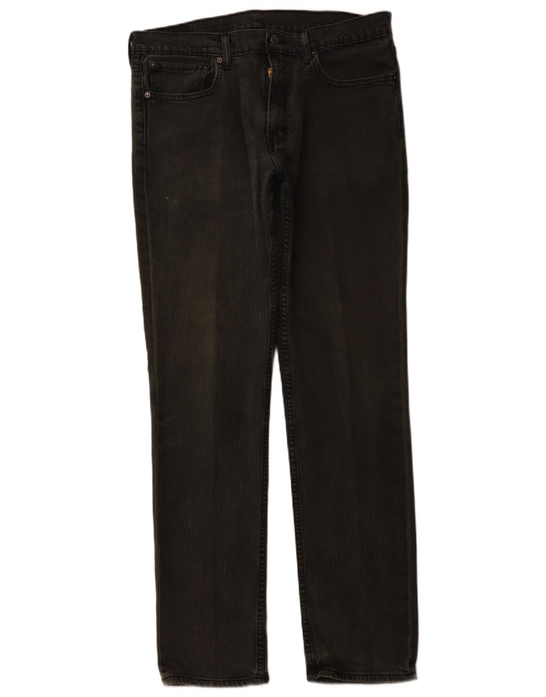 Мужские прямые джинсы LEVI'S W36 L34, зеленый хлопок