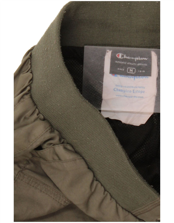 Женские спортивные брюки CHAMPION Джоггеры UK 14, средний зеленый полиэстер