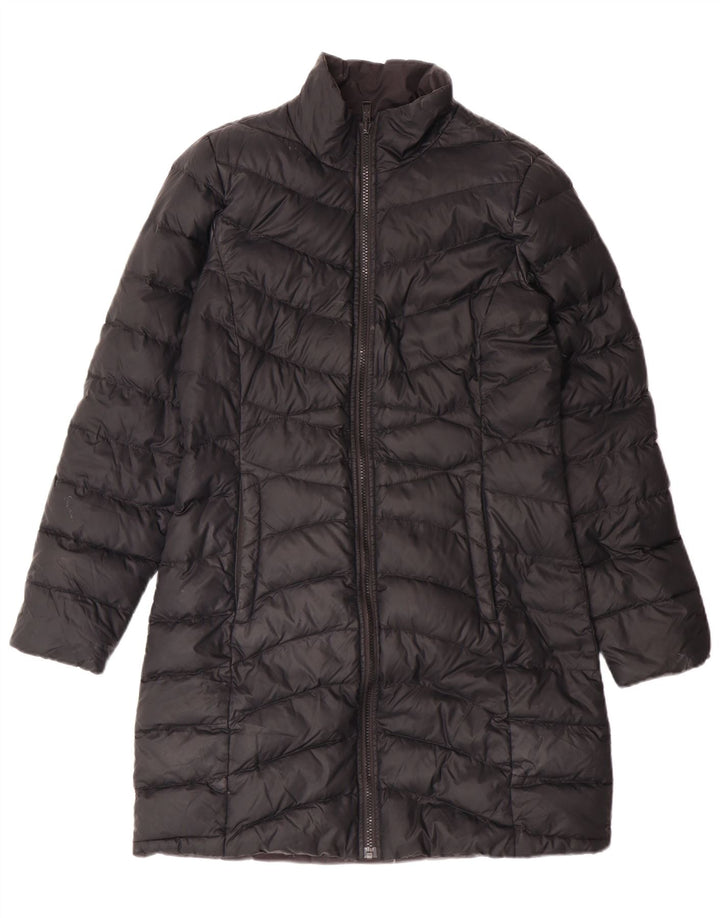 Женское двустороннее стеганое пальто The North Face UK 12, средний черный нейлон