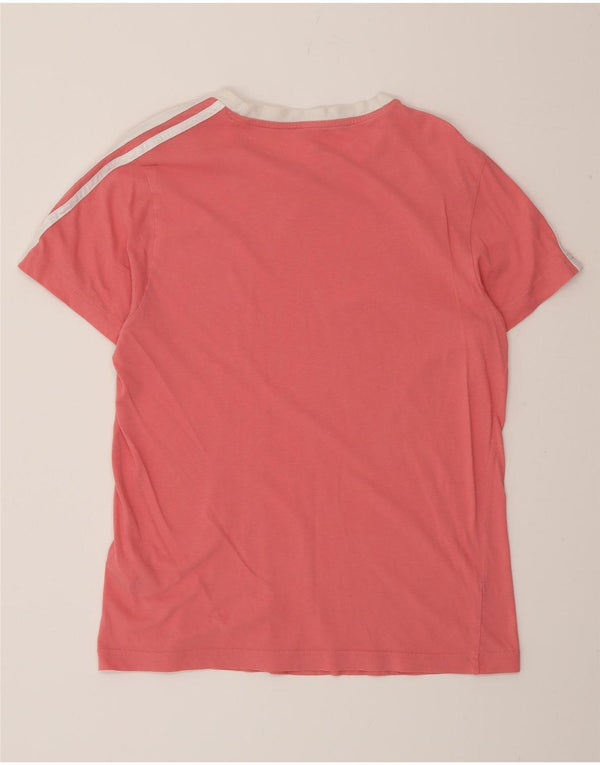 Женская футболка свободного кроя Adidas Top UK 4/6 XS Розовый хлопок