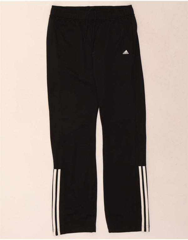 Женские спортивные брюки Adidas UK 8/10, маленький черный полиэстер