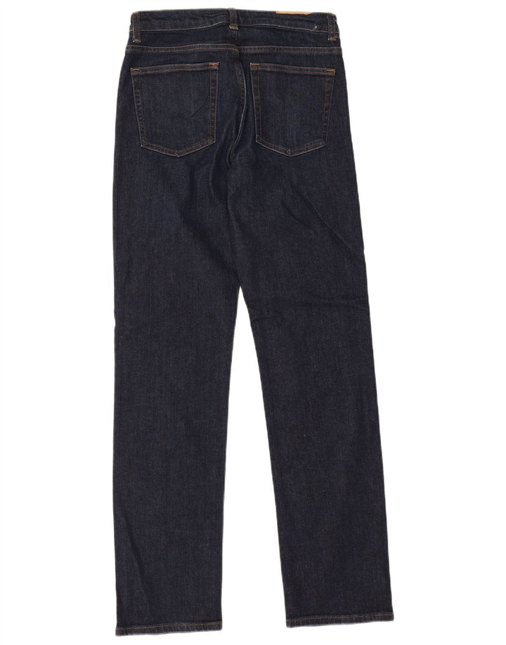 Мужские узкие прямые джинсы Gant W30 L32 темно-синие
