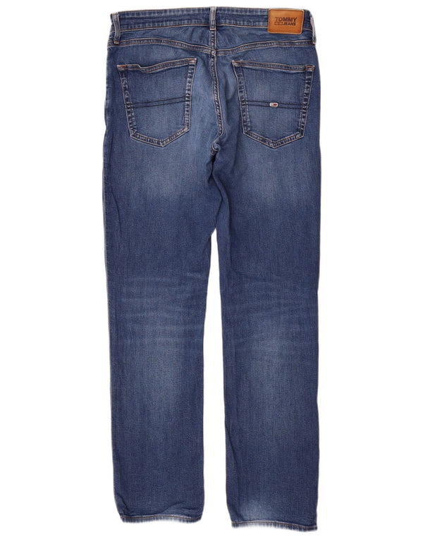 TOMMY HILFIGER Мужские джинсы Scanton Slim W34 L32 Синий хлопок