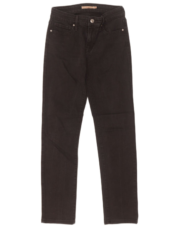 Женские джинсы Levi's 712 Slim W25 L29 черные