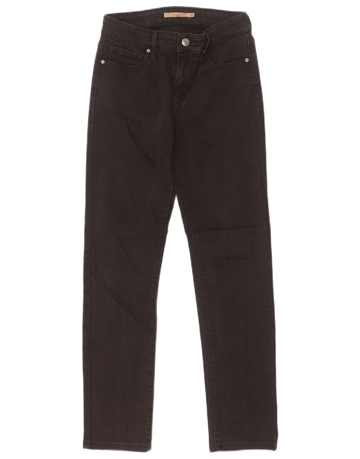Женские джинсы Levi's 712 Slim W25 L29 черные