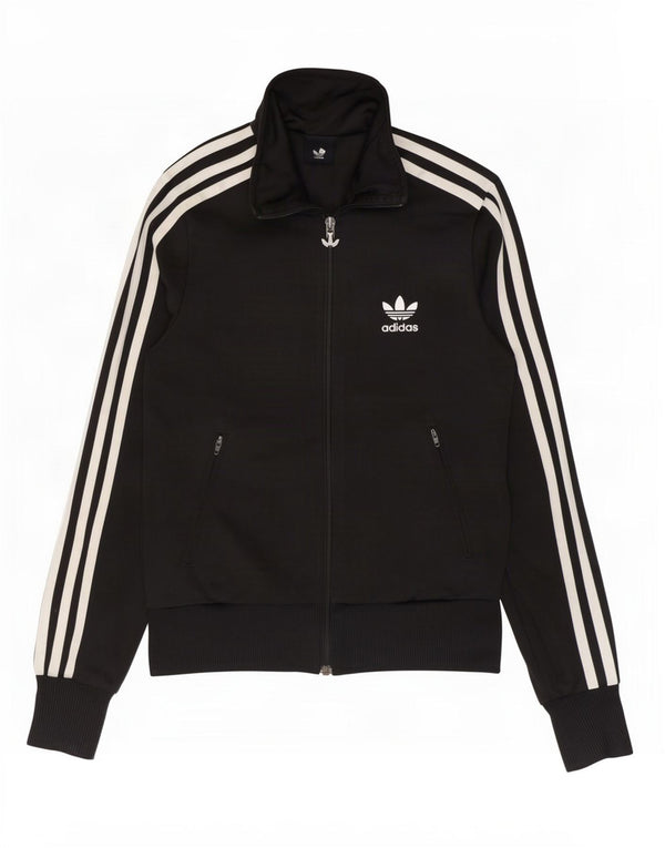 Женский спортивный костюм Adidas с графическим рисунком EU 34 XS, черный полиэстер