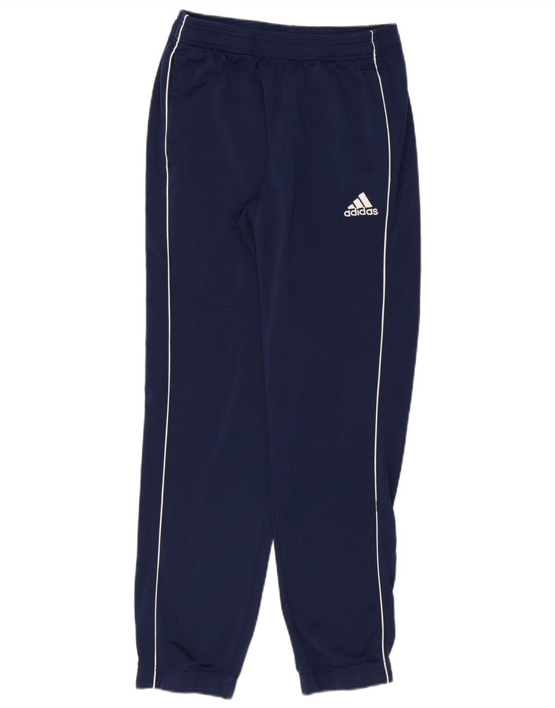 ADIDAS Mens Tracksuit Trousers Joggers Medium  Navy Blue Polyester