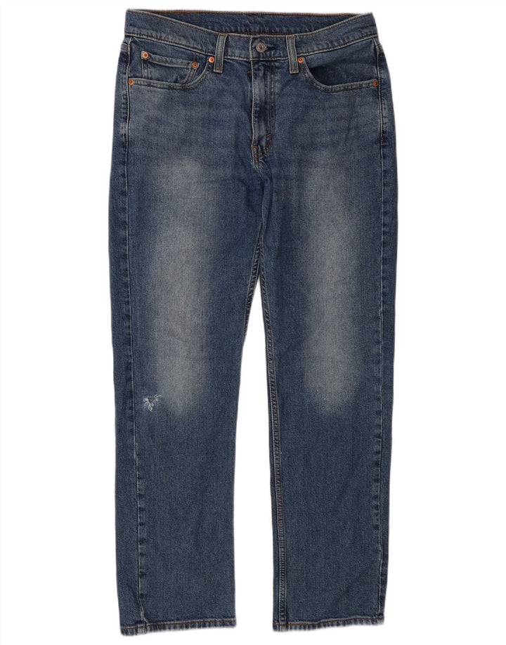 Мужские прямые джинсы Levi's 514 W32 L30 синие, хлопок