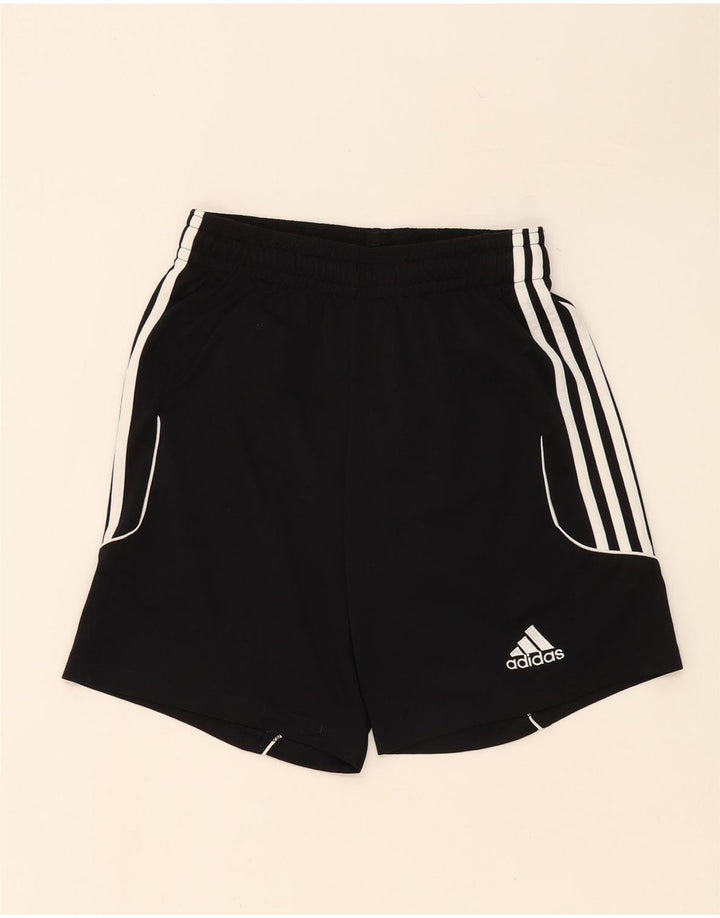 Мужские спортивные шорты Adidas Climalite, маленькие черные из полиэстера