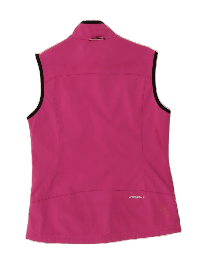 ICEPEAK Womens Gilet EU 34 XS Pink Polyester Vintage Icepeak and Second-Hand Icepeak from Messina Hembry 