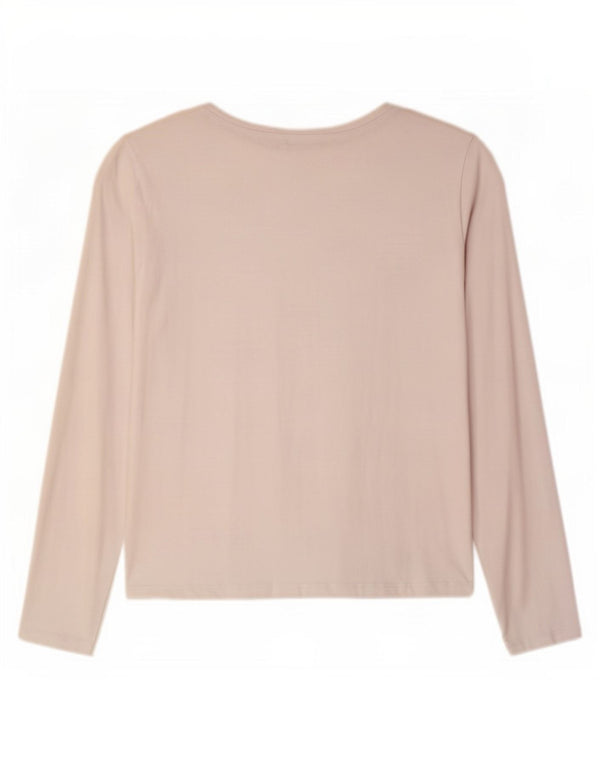Женский топ Zara с длинным рукавом UK 18 XL, белый