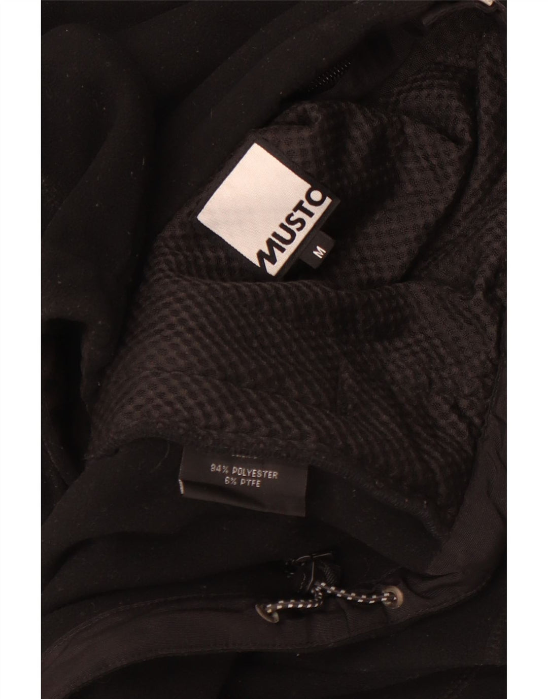 Мужская флисовая куртка Musto UK 38, средний черный полиэстер