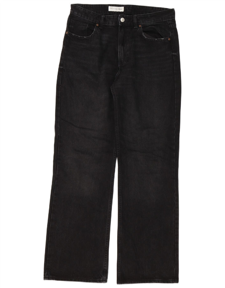 Мужские джинсы Bootcut Zara EU 42, большие W32 L33, черные