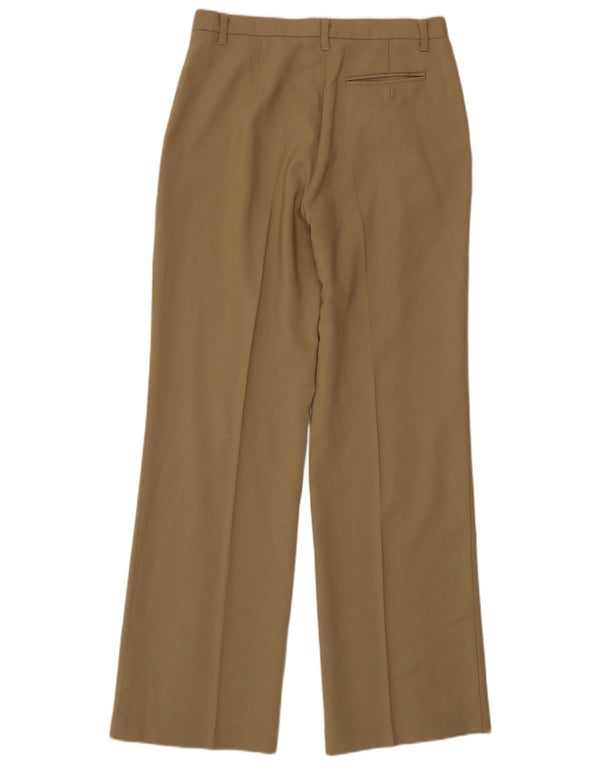 Брюки женские прямые костюмные Benetton IT 44 Medium W28 L31 Бежевые