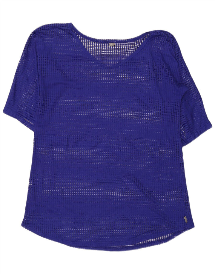 Женская прозрачная футболка O'Neill Top UK 18 XL, синяя