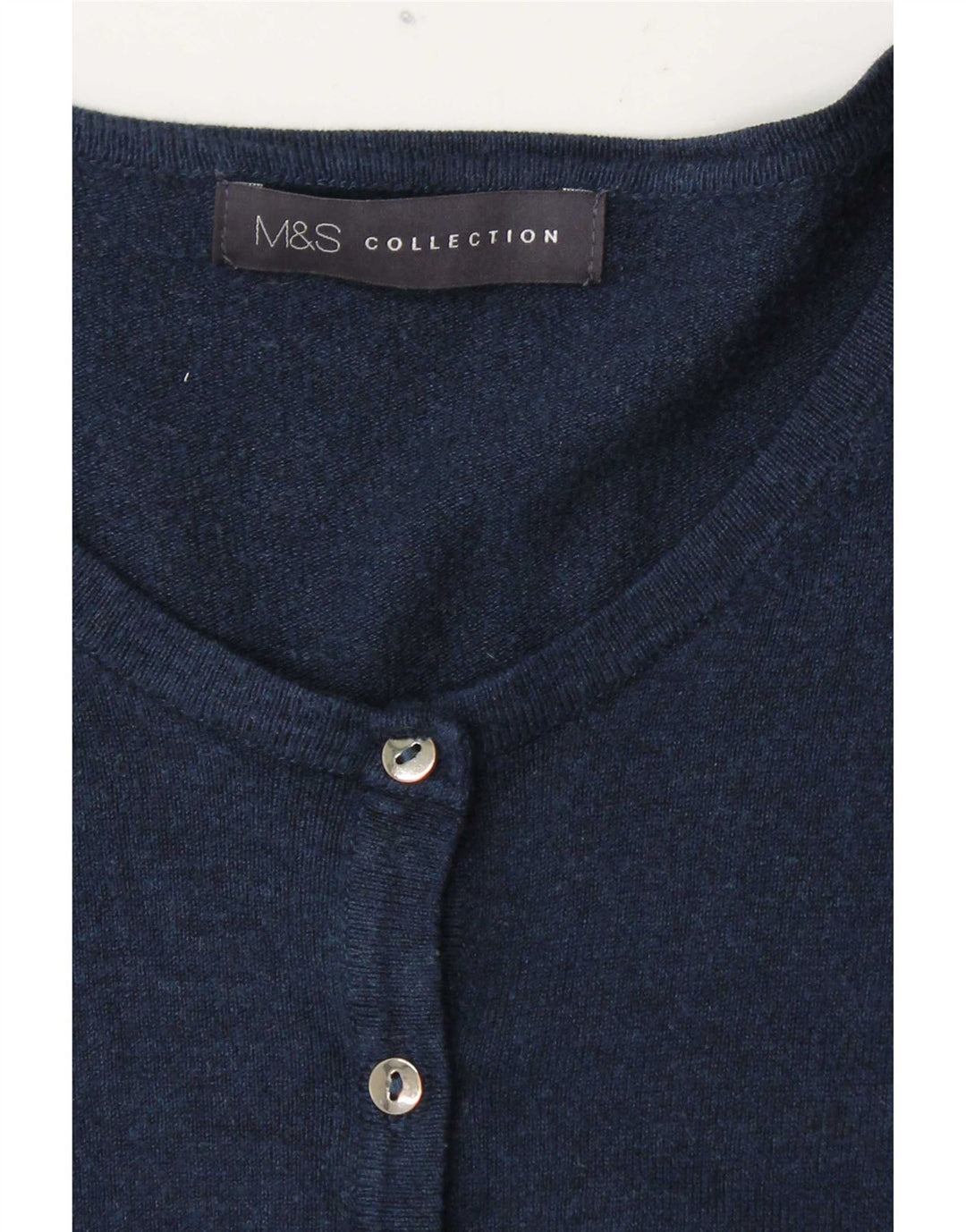Женский кардиган Marks & Spencer UK 14, большой темно-синий