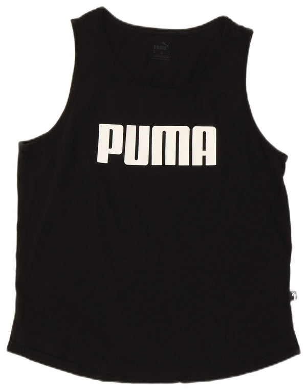 Женский жилет Adidas с графическим рисунком UK 14, средний черный, хлопок