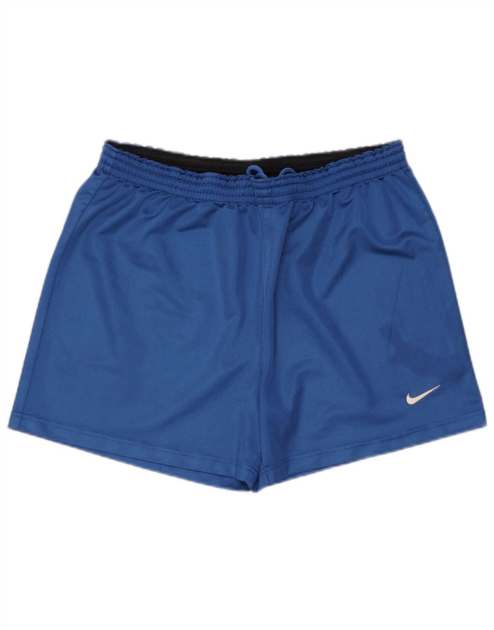 Мужские спортивные шорты Nike UK 42/44, большие синие, полиэстер