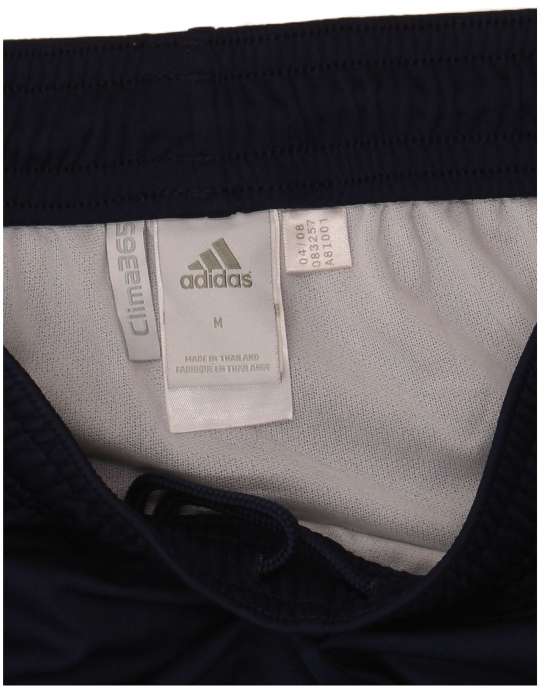 Мужские спортивные шорты Adidas Clima 365, средний темно-синий, полиэстер с цветными блоками