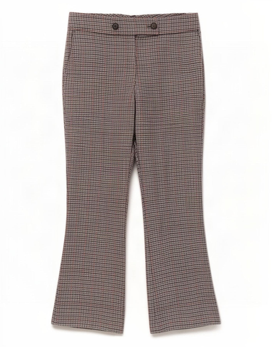 Брюки женские Hugo Boss UK 12 Medium W32 L27 Серые с узором "гусиные лапки"