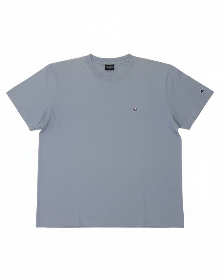 Мужская футболка Champion 2XL, синяя, хлопок