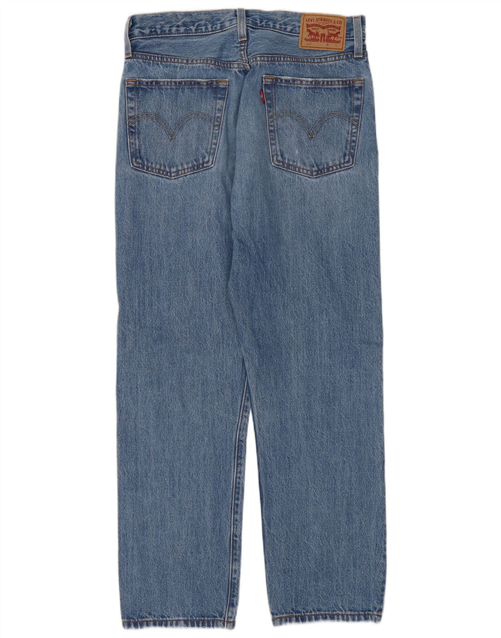 Женские прямые джинсы Levi's 501 W27 L26 синие, хлопок