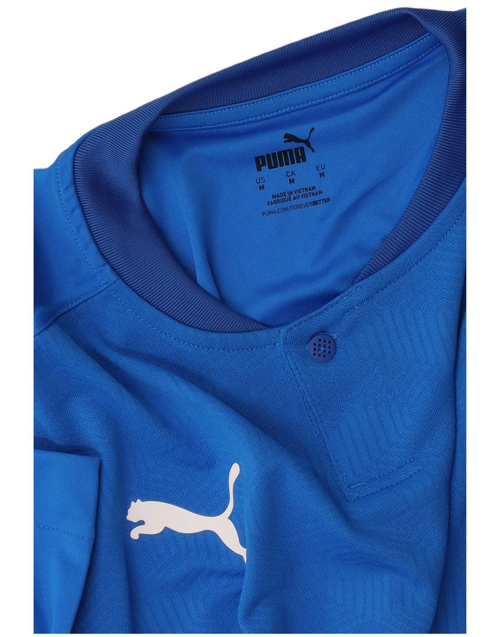 Мужская футболка с рисунком Puma, средний синий