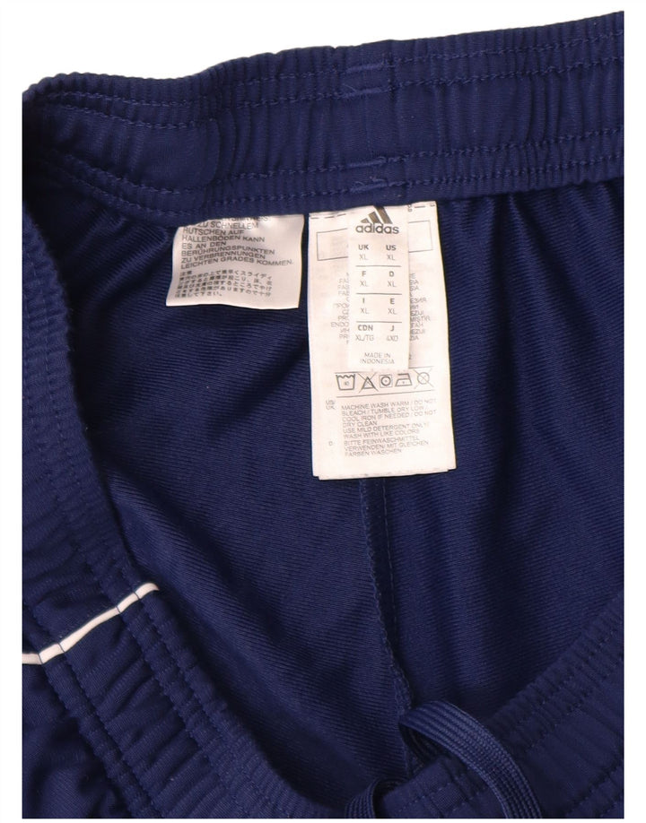 Мужские спортивные брюки Adidas Joggers XL темно-синие из полиэстера