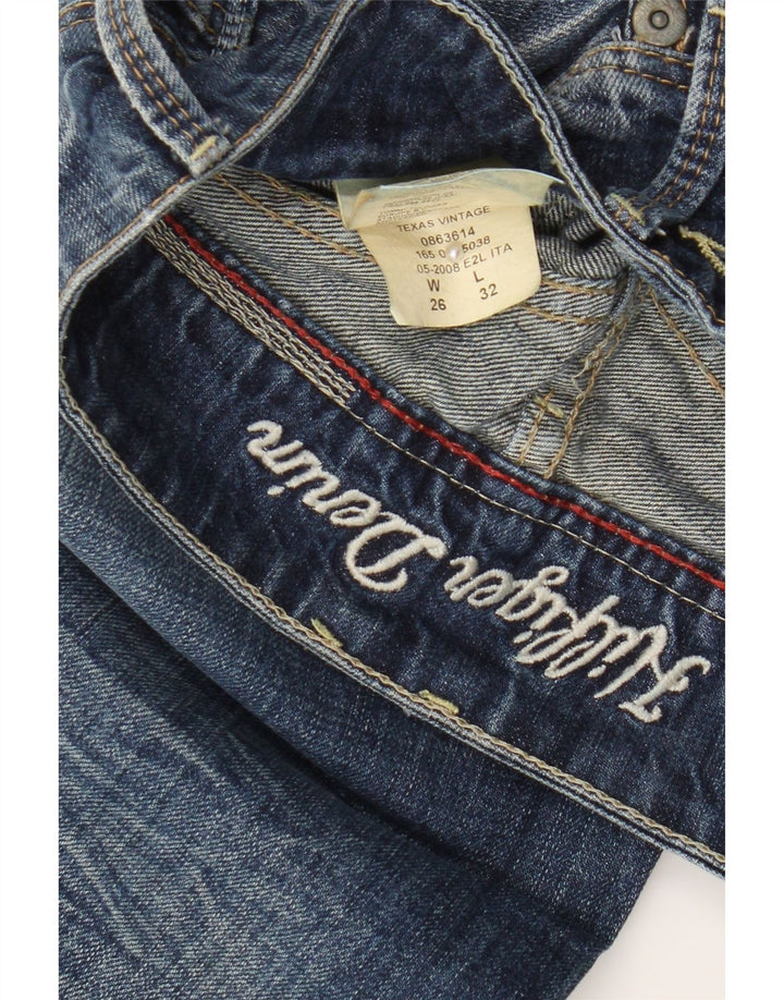 Женские расклешенные джинсы Tommy Hilfiger W26 L32 Темно-синий хлопок
