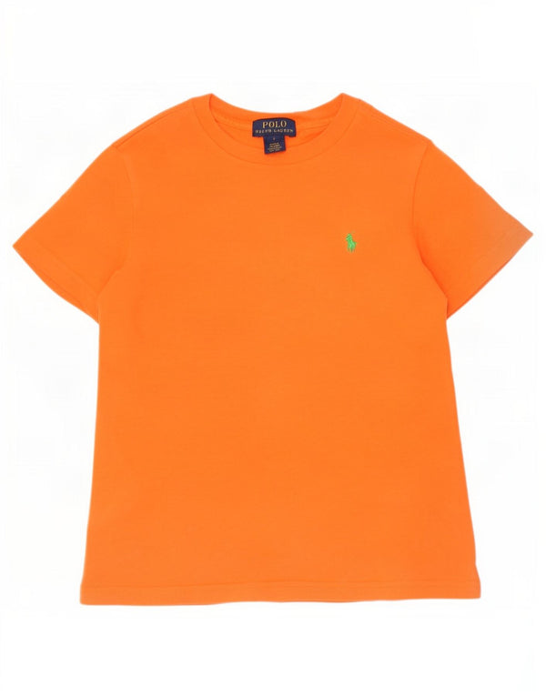 Футболка Polo Ralph Lauren для мальчиков, 5–6 лет, оранжевый хлопок