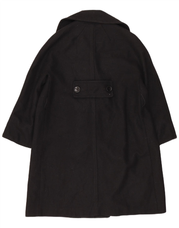 Женское двубортное пальто оверсайз Dolce & Gabbana IT 38 XS, черная шерсть