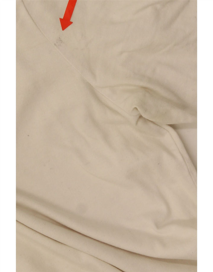 Мужская футболка Ellesse с рисунком, маленький белый хлопковый топ