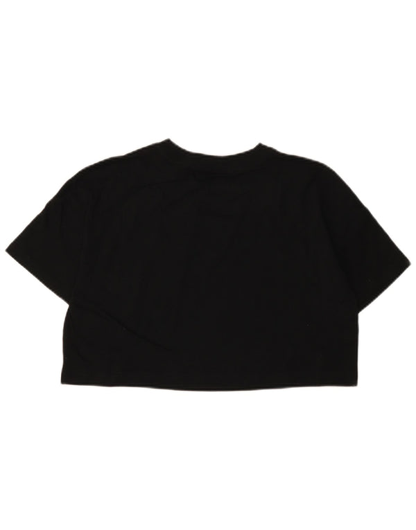 CALVIN KLEIN JEANS Женская футболка оверсайз с рисунком Top UK 6 XS Черный