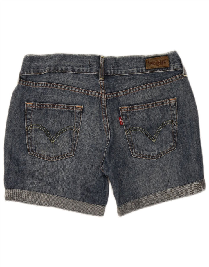 Женские джинсовые шорты Levi's W32, большие синие, хлопок