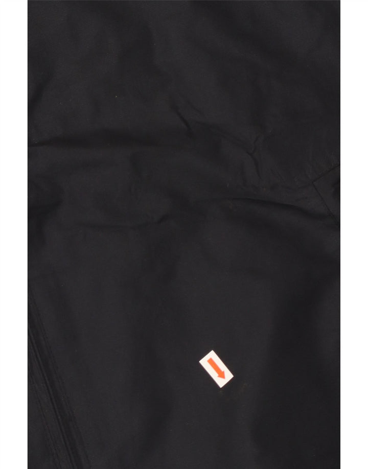 Мужская дождевик с капюшоном London Fog UK 44 2XL, черный полиэстер